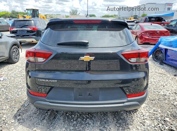 KL79MMS22MB178680 2021 CHEVROLET TRAILBLAZER Black Front interior view