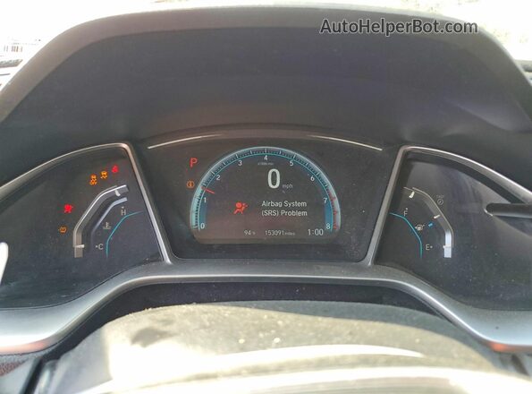 2HGFC2F71GH526761 2016 HONDA CIVIC Красный Вид задних сидений