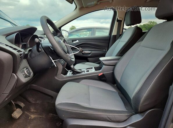 1FMCU9GD9HUE67433 2017 FORD ESCAPE Gray წინა პანელის ხედი