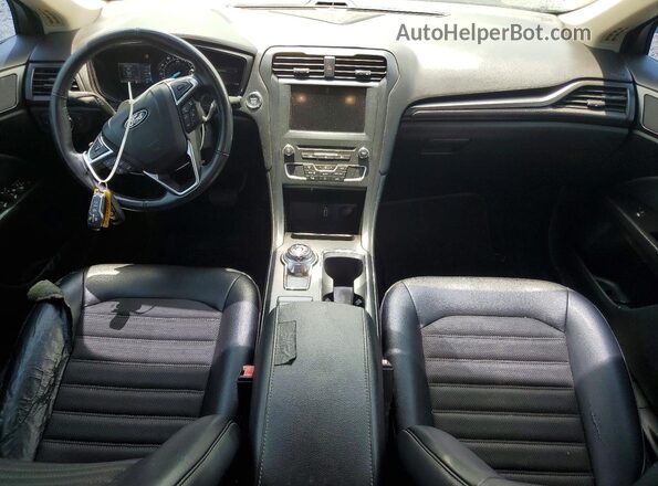 3FA6P0HD8JR279735 2018 FORD FUSION Black ხელსაწყოთა პანელის ხედი