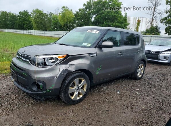 KNDJN2A27H7496256 2017 KIA SOUL Gray Tył lewy
