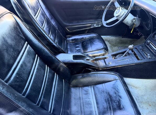 1Z37L7S410519 1977 CHEVROLET CORVETTE Оранжевый Вид сзади