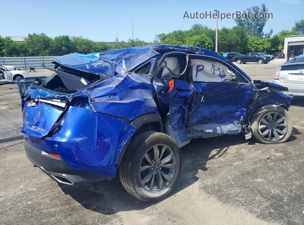 JTJSARBZ3M2193161 2021 LEXUS NX Blue Передня права чверть