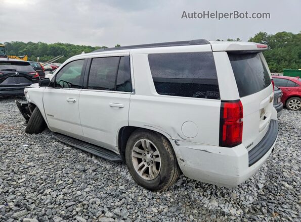 1GNSCAKC7HR309167 2017 CHEVROLET TAHOE White Rear right