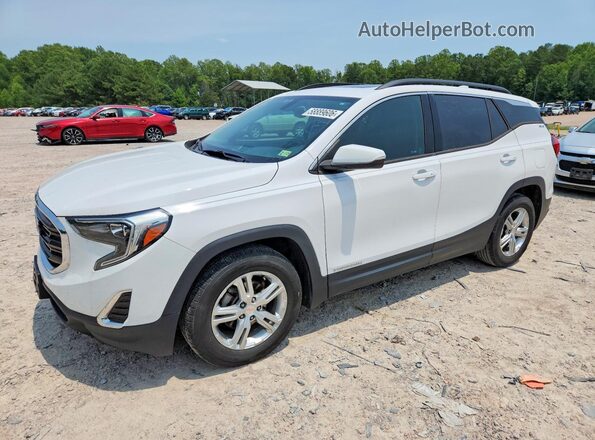 3GKALNEU4JL207178 2018 GMC TERRAIN White Trasero izquierdo