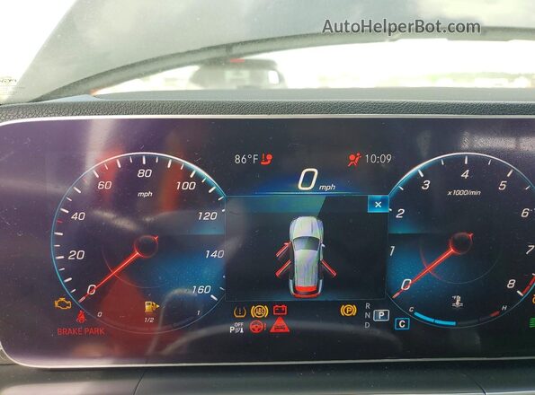 4JGFB4KB8LA074156 2020 MERCEDES-BENZ GLE-CLASS Черный Вид задних сидений