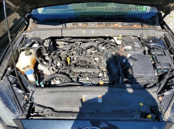 3FA6P0HD0HR305335 2017 FORD FUSION Black Vista del compartimento del motor