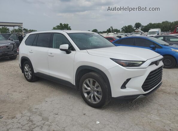 5TDAAAB59RS010004 2024 TOYOTA GRAND HIGHLANDER White Vista frontal