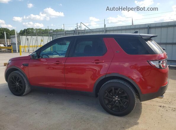 SALCP2BG6GH625294 2016 LAND ROVER DISCOVERY Red Tył prawy