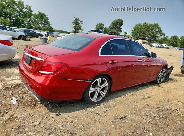 WDDZF4KB2HA193517 2017 MERCEDES-BENZ E Red Առջևի աջ