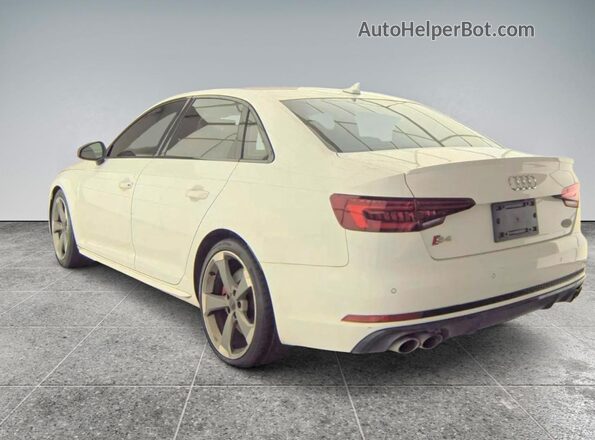 WAUC4AF41KA053138 2019 AUDI S4 White უკანა მარჯვენა