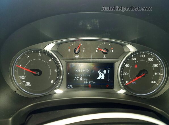 3GKALWEU4JL307660 2018 GMC TERRAIN Blue Вид задніх сидінь