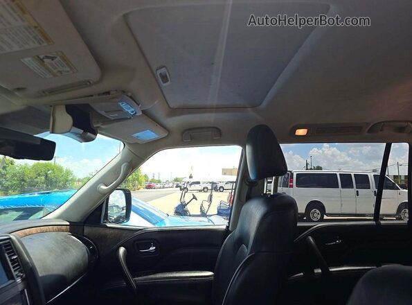 JN8AZ2AF3M9720407 2021 INFINITI QX80 Gray 360 interior view
