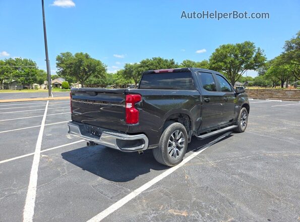 2GCPACED5P1112753 2023 CHEVROLET SILVERADO Black Front view