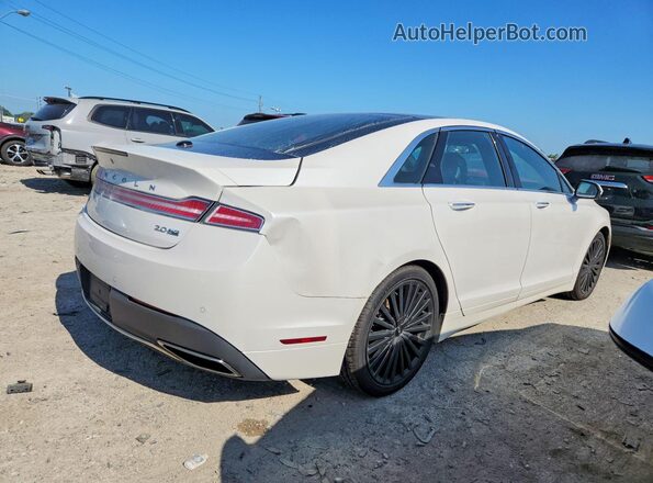 3LN6L5F93JR607768 2018 LINCOLN MKZ White Delantero derecho