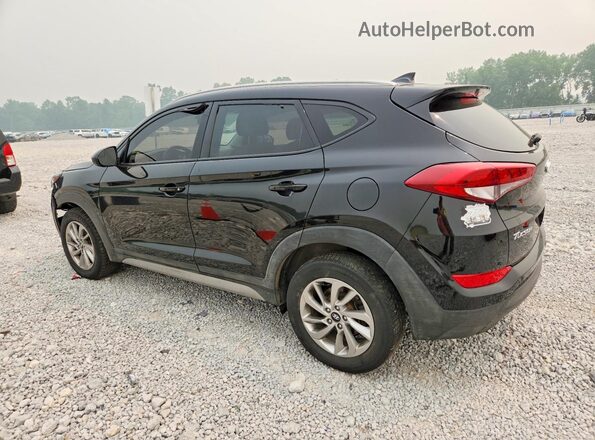 KM8J33A49JU712589 2018 HYUNDAI TUCSON Black უკანა მარჯვენა