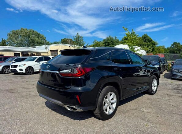 2T2BZMCAXGC049275 2016 LEXUS RX 350 Черный Передняя правая четверть