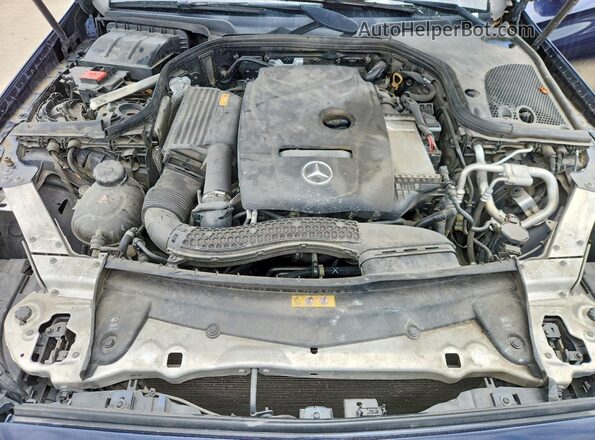 WDDZF4JB9KA666404 2019 MERCEDES-BENZ E Blue Engine compartment view