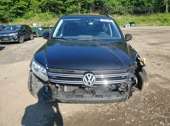 WVGBV7AX2HK029199 2017 VOLKSWAGEN TIGUAN Black Vista trasera