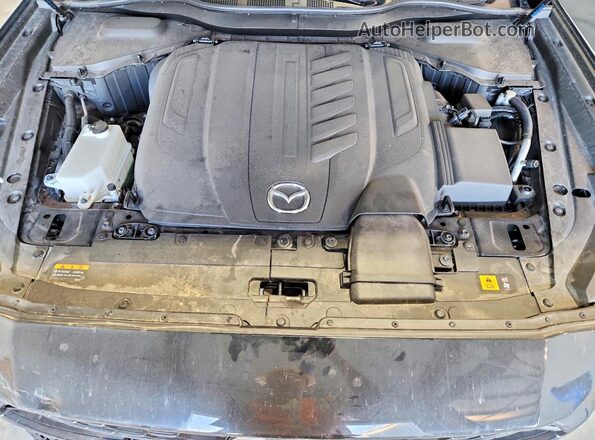 JM3KKCHD8T1356410 2026 MAZDA CX-90 Black Engine compartment view