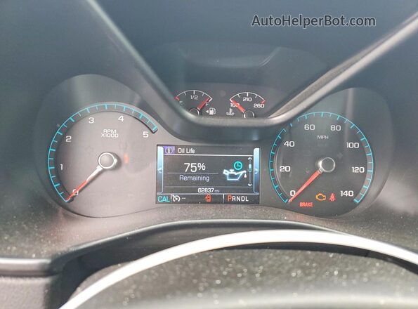 1GTP6DE17H1293990 2017 GMC CANYON Black Հետևի նստատեղերի տեսք