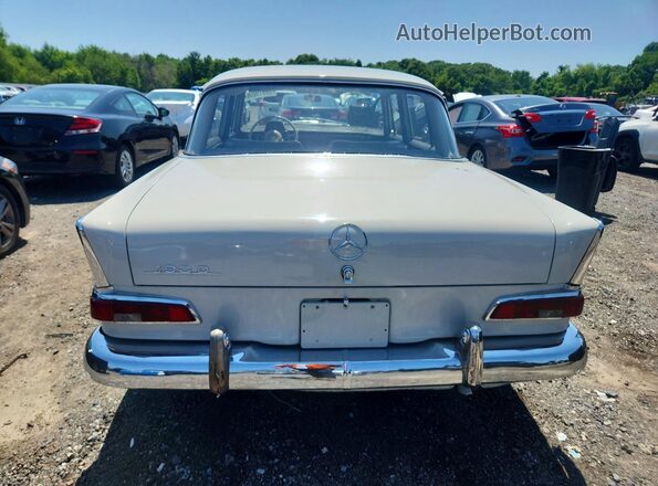 11011010104428 1964 MERCEDES-BENZ 190 White Front interior view