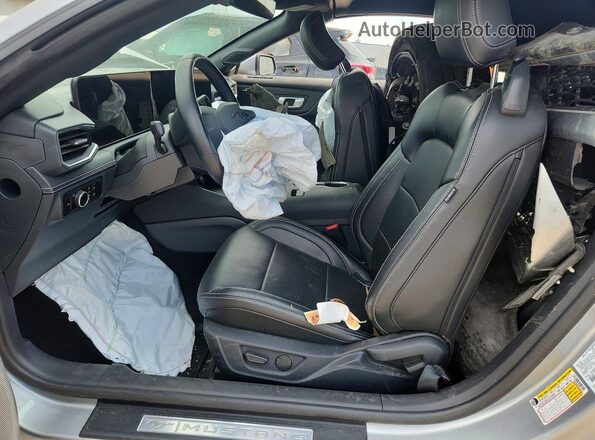 1FAGP8UH5S5123314 2025 FORD MUSTANG Silver წინა პანელის ხედი