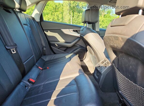 WAUANAF43HN005887 2017 AUDI A4 Серый Вид задней части салона
