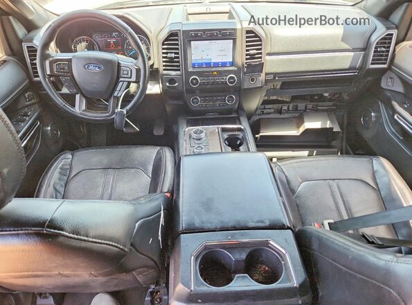1FMJK2AT0MEA25956 2021 FORD EXPEDITION Gray Вид щитка приладів
