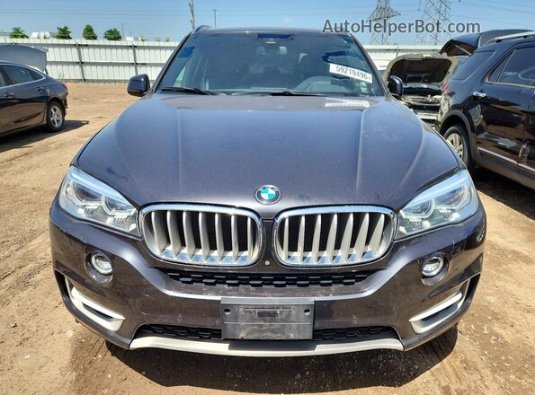 5UXKR0C3XH0V77052 2017 BMW X5 Черный Вид сзади