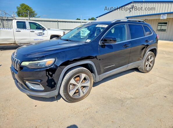 1C4PJMDN7KD272016 2019 JEEP CHEROKEE Черный Задняя левая четверть
