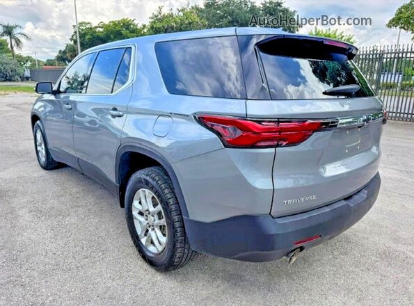 1GNERFKW3PJ223449 2023 CHEVROLET TRAVERSE Gray Հետևի աջ