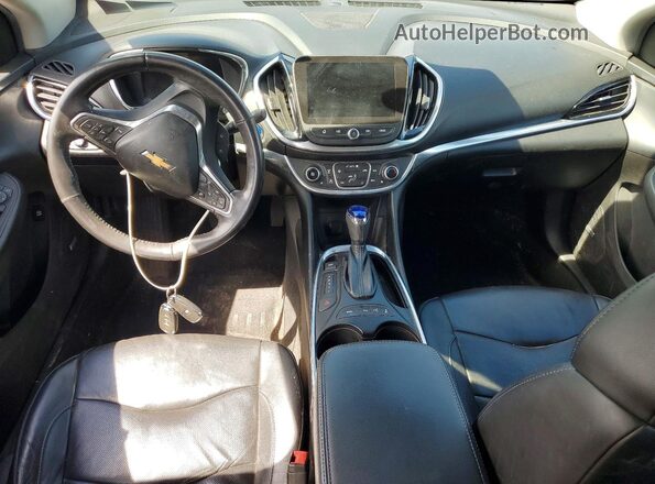1G1RD6S59HU108802 2017 CHEVROLET VOLT Gray ხელსაწყოთა პანელის ხედი