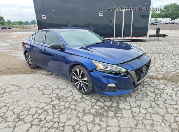 1N4BL4CVXKC126453 2019 NISSAN ALTIMA Blue Front view
