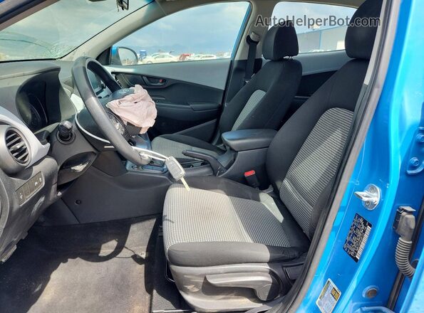KM8K1CAAXKU287126 2019 HYUNDAI KONA Blue წინა პანელის ხედი