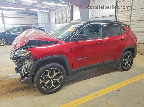 3C4NJDCN4ST552897 2025 JEEP COMPASS Red Rear left