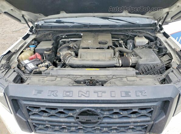 1N6ED1CM4NN657776 2022 NISSAN FRONTIER White ძრავის განყოფილების ხედი