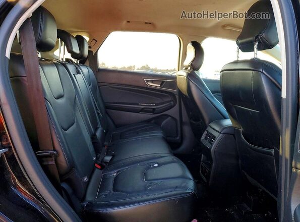 2FMPK3K96GBB13364 2016 FORD EDGE Black ძრავის განყოფილების ხედი