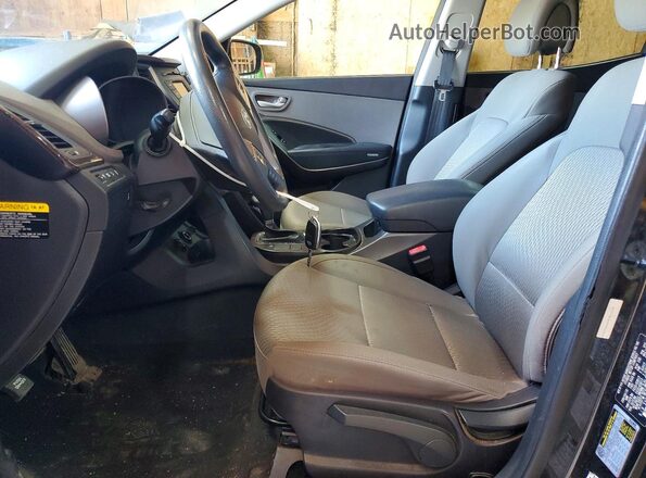 5XYZTDLB5HG432236 2017 HYUNDAI SANTA Black Vista del salpicadero