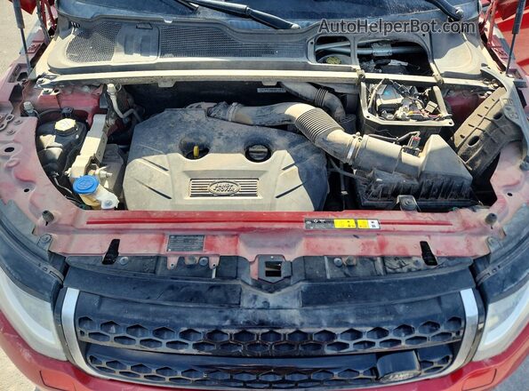 SALVP2BG7HH231197 2017 LAND ROVER RANGE Red Вид підкапотного простору