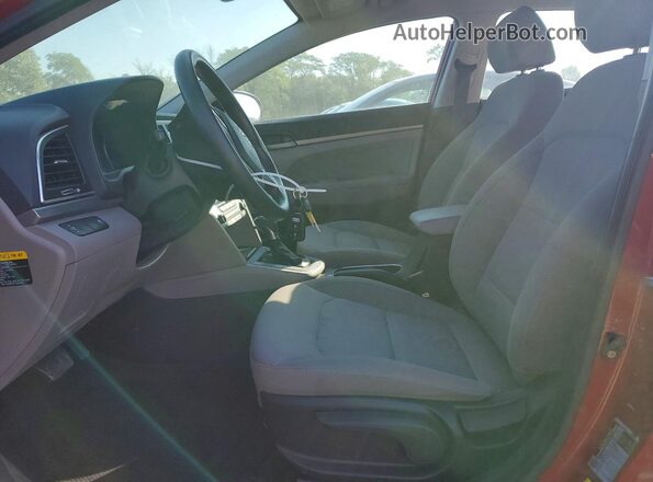 KMHD84LF4HU224194 2017 HYUNDAI ELANTRA Red Вид панелі приладів