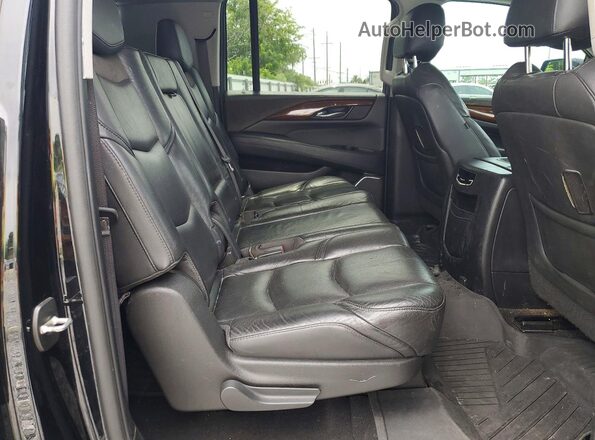1GYS4GKJ5JR319316 2018 CADILLAC ESCALADE Black Շարժիչի բաժամունքի տեսք