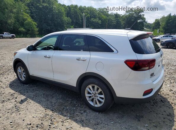 5XYPGDA30KG568904 2019 KIA SORENTO White Tył prawy