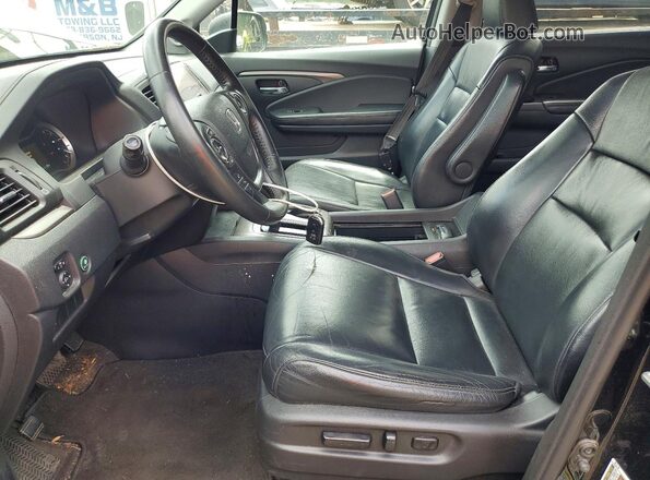 5FNYF6H7XGB044783 2016 HONDA PILOT Черный Вид панели приборов