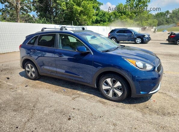 KNDCB3LC4H5056004 2017 KIA NIRO Blue Դիմացի տեսք