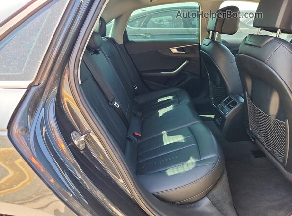 WAUKMAF49HN038707 2017 AUDI A4 Black Vista interior trasera