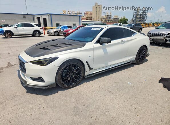 JN1EV7EL2LM380378 2020 INFINITI Q60 Белый Задняя левая четверть