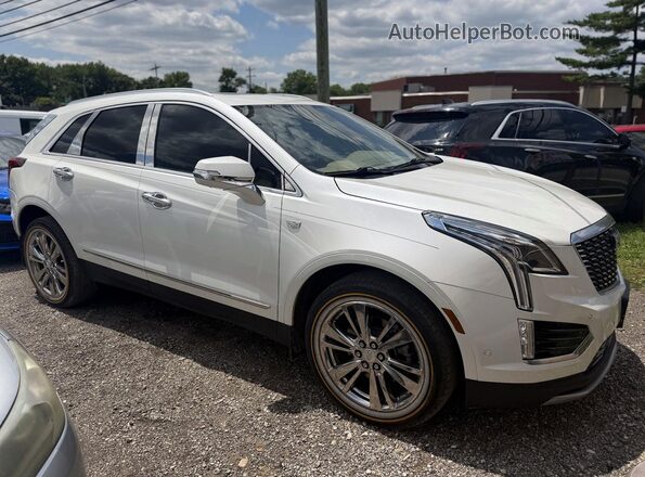 1GYKNERS5MZ182379 2021 CADILLAC XT5 White უკანა მარცხენა