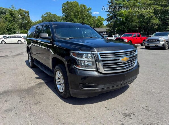 1GNSKHKC0HR314285 2017 CHEVROLET SUBURBAN Черный Вид спереди