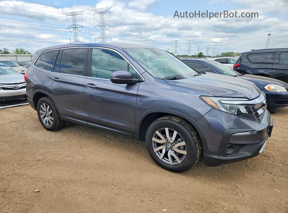 5FNYF6H53KB045801 2019 HONDA PILOT Silver Вид спереду